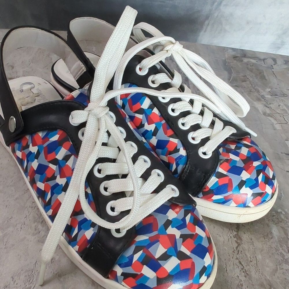 Circus Sam Edelman Murray Size 6.5M Slip On Slingback Snap Sneaker Mules Sandals - Picture 12 of 12